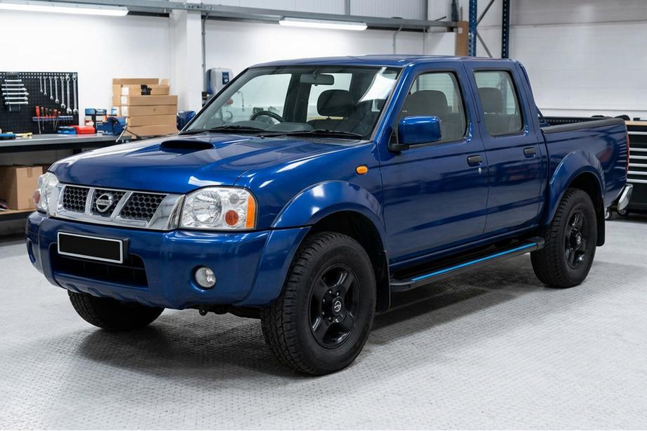 Nissan NP300 1999–2015 Stranske stopnice Maya Blue (2 kos, aluminij) Image