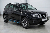 Nissan Terrano 2014– Stranske stopnice Maya Blue (2 kos, aluminij) fotografija 1