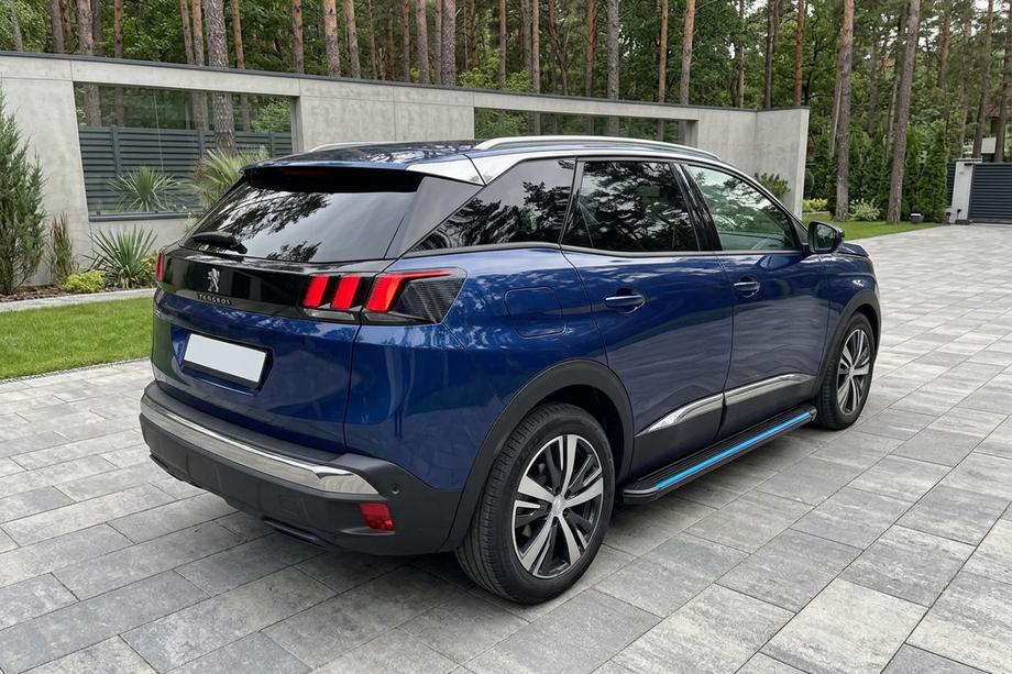 Peugeot 3008 2016–2023 Stranske stopnice Maya Blue (2 kos, aluminij) Image