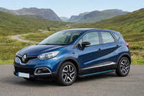 Renault Captur 2013–2019 Stranske stopnice Maya Blue (2 kos, aluminij) fotografija 1
