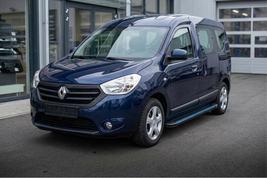 Renault Dokker 2013–2022 Stranske stopnice Maya Blue (2 kos, aluminij) Image