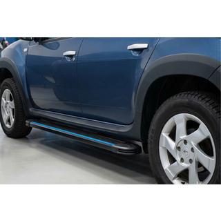 Stranske stopnice Maya Blue (2 kos, aluminij) fotografija 1