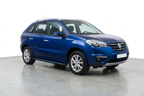 Renault Koleos 2008–2016 Stranske stopnice Maya Blue (2 kos, aluminij) fotografija 1