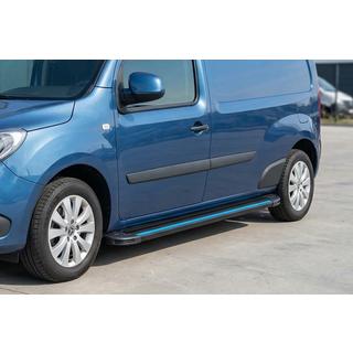 Stranske stopnice Maya Blue (2 kos, aluminij) fotografija 1