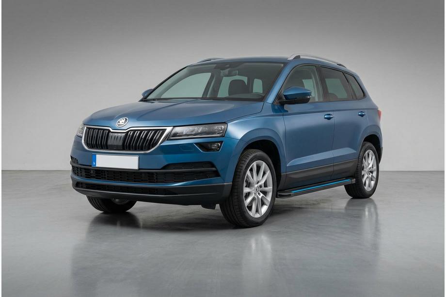 Skoda Karoq 2018– Stranske stopnice Maya Blue (2 kos, aluminij) Image