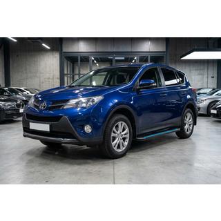 Stranske stopnice Maya Blue (2 kos, aluminij) Toyota Rav 4 2013–2018 fotografija 1