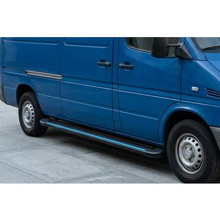 Stranske stopnice Maya Blue (2 kos, aluminij) fotografija 1