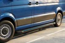 Volkswagen Crafter 2016– Stranske stopnice Maya Blue (2 kos, aluminij) fotografija 1