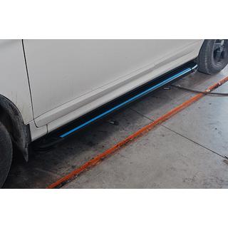 Stranske stopnice Maya Blue (2 kos, aluminij) fotografija 1