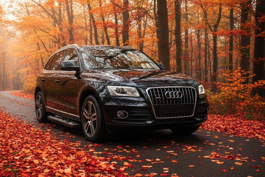 Audi Q5 2008–2017 Stranske stopnice New Vision Black (2 kosa, aluminij) Image
