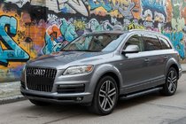 Audi Q7 2005–2015 Stranske stopnice New Vision Black (2 kosa, aluminij) fotografija 1