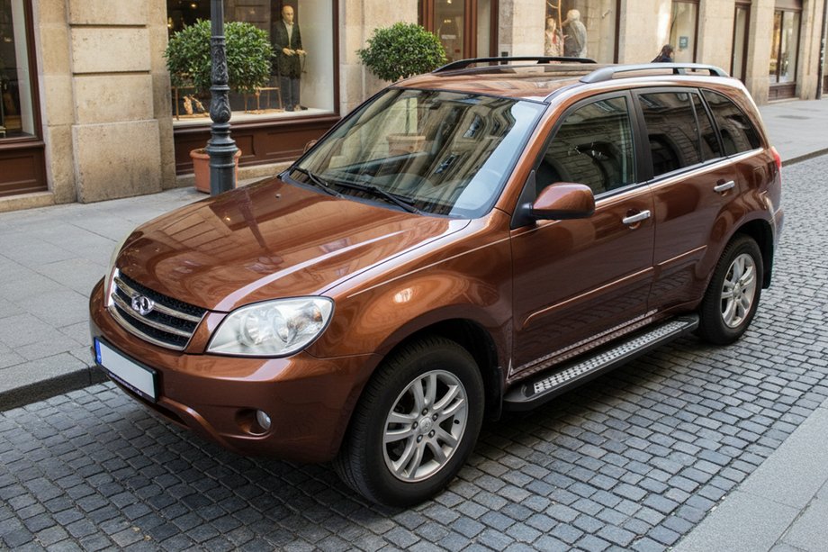 Chery Tiggo 1 2005–2016 Bočne stopnice New Vision (2 kos, aluminij) Image