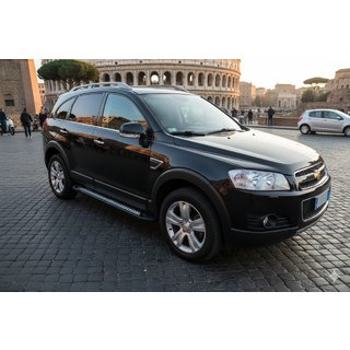 Stranske stopnice Vision New Black (2 kos, aluminij) Chevrolet Captiva 2006–2019 fotografija 1