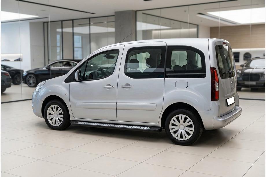 Citroen Berlingo 2008–2018 Stranske stopnice New Vision Black (2 kosa, aluminij) Image