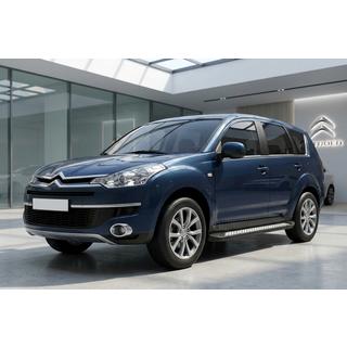 Stranske stopnice New Vision Black (2 kosa, aluminij) Citroen C-Crosser 2007–2013 fotografija 1