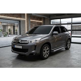 Stranske stopnice New Vision Black (2 kosa, aluminij) Citroen C-4 Aircross 2012–2017 fotografija 1