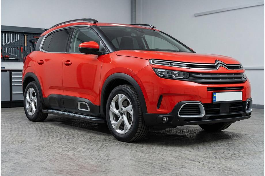 Citroen C5 Aircross 2017–2025 Stranske stopnice New Vision Black (2 kosa, aluminij) Image