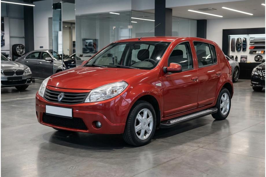Dacia Sandero 2007–2013 Stranske stopnice New Vision Black (2 kosa, aluminij) Image