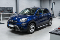 Fiat 500X 2014–2024 Stranske stopnice New Vision Black (2 kosa, aluminij) fotografija 1