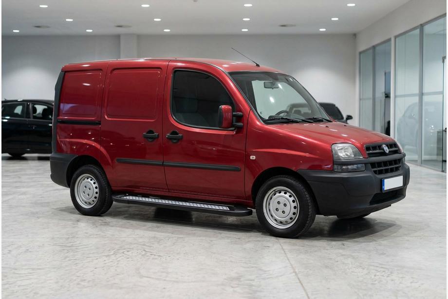 Fiat Doblo I 2001–2005 Stranske stopnice New Vision Black (2 kosa, aluminij) Image