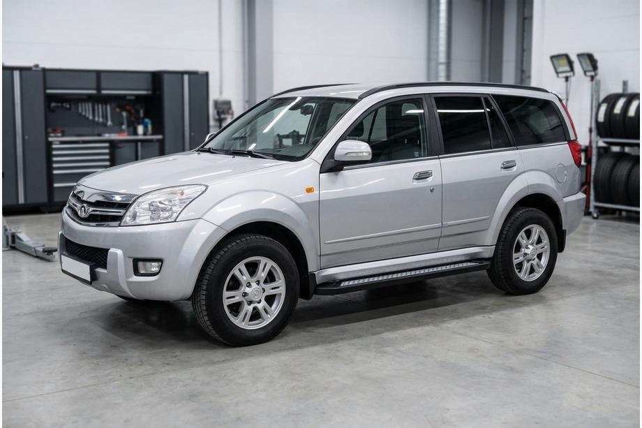 GreatWall Haval/Hover H3 2005–2013 Stranske stopnice New Vision Black (2 kosa, aluminij) Fotografija 1