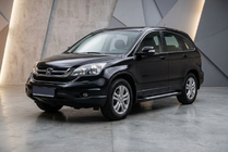 Honda CRV 2007–2011 Stranske stopnice New Vision Black (2 kosa, aluminij) fotografija 1