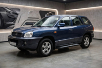 Hyundai Santa Fe 1 2000–2006 Stranske stopnice New Vision Black (2 kosa, aluminij) fotografija 1