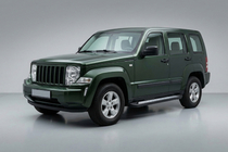 Jeep Cherokee/Liberty 2007–2013 Stranske stopnice Vision New Black (2 kos, aluminij) fotografija 1