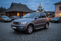 Kia Sorento I BL 2002–2009 Stranske stopnice New Vision Black (2 kosa, aluminij) fotografija 1