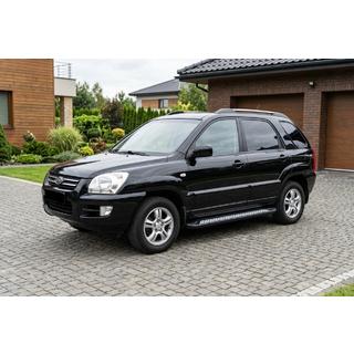 Stranske stopnice Vision New Black (2 kos, aluminij) Kia Sportage 2004–2010 fotografija 1