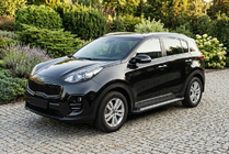 Kia Sportage 2015–2021 Stranske stopnice New Vision Black (2 kosa, aluminij) fotografija 1