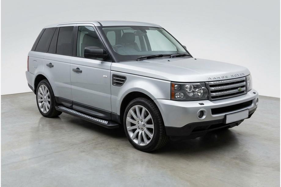 Range Rover Sport 2005–2013 Stranske stopnice New Vision Black (2 kosa, aluminij) Image