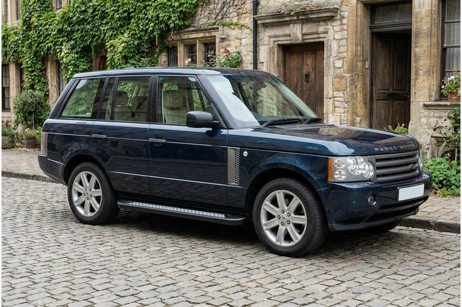 Range Rover III L322 2002–2012 Stranske stopnice New Vision Black (2 kosa, aluminij) Image