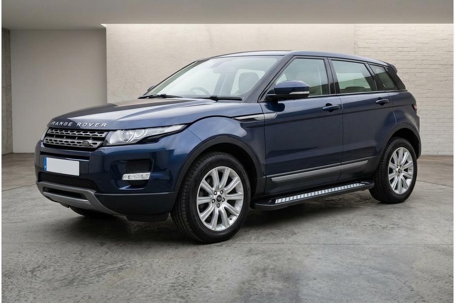 Range Rover Evoque 2012–2018 Stranske stopnice New Vision Black (2 kosa, aluminij) Image