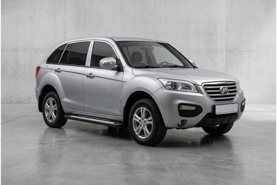 Lifan X60 2011– Stranske stopnice New Vision Black (2 kosa, aluminij) Image