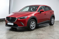 Mazda CX-3 2015– Stranske stopnice Vision New Black (2 kos, aluminij) fotografija 1