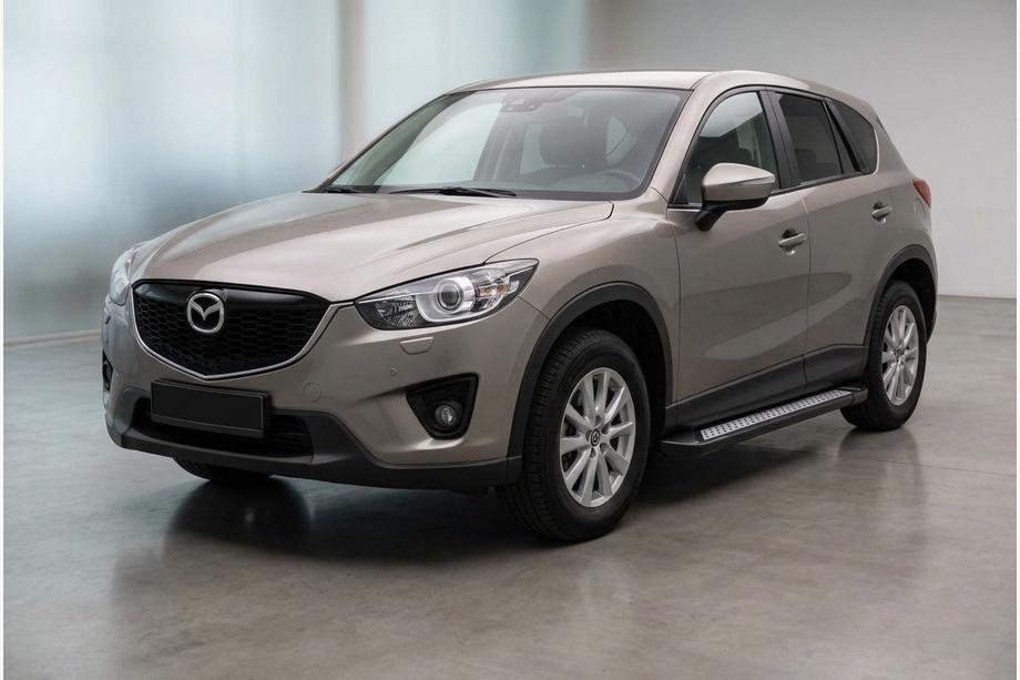 Mazda CX-5 2012–2017 Stranske stopnice New Vision Black (2 kosa, aluminij) Image