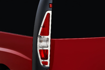Fiat Doblo I 2001–2005 Okrasna obloga zavornih luči (2 kosa, nerjaveče jeklo) Carmos - turško nerjaveče jeklo fotografija 1