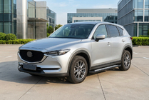 Mazda CX-5 2017–2025 Stranske stopnice New Vision Black (2 kosa, aluminij) fotografija 1