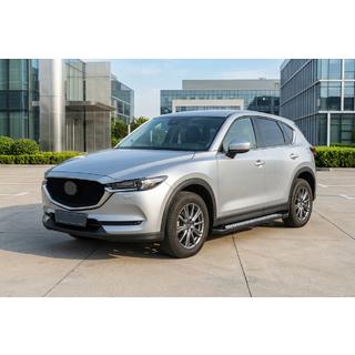 Stranske stopnice New Vision Black (2 kosa, aluminij) Mazda CX-5 2017–2025 fotografija 1
