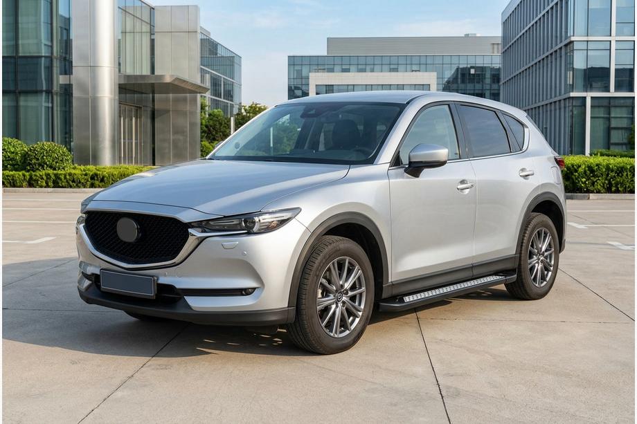 Mazda CX-5 2017–2025 Stranske stopnice New Vision Black (2 kosa, aluminij) Image