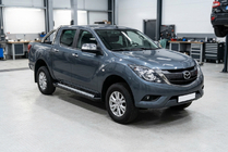 Mazda BT-50 2012– Stranske stopnice New Vision Black (2 kosa, aluminij) fotografija 1