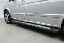 Mercedes Vito/V-razred W447 2014– Stranske stopnice New Vision Black (2 kosa, aluminij) fotografija 1