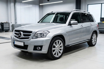 Mercedes GLK class X204 2008–2015 Stranske stopnice New Vision Black (2 kosa, aluminij) fotografija 1