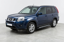 Nissan X-trail T31 2007–2014 Stranske stopnice New Vision Black (2 kosa, aluminij) fotografija 1