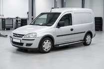 Opel Combo 2002–2012 Stranske stopnice New Vision Black (2 kosa, aluminij) fotografija 1