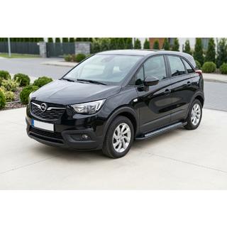 Stranske stopnice New Vision Black (2 kosa, aluminij) Opel Crossland X 2017–2024 fotografija 2