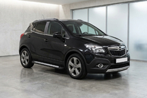 Opel Mokka 2012–2021 Stranske stopnice New Vision Black (2 kosa, aluminij) fotografija 1