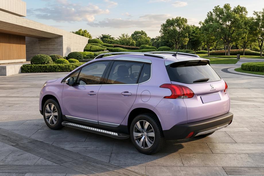Peugeot 3008 2008–2016 Stranske stopnice New Vision Black (2 kosa, aluminij) 2014-2016 Image