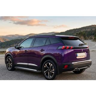 Stranske stopnice New Vision Black (2 kosa, aluminij) Peugeot 3008 2016–2023 fotografija 1